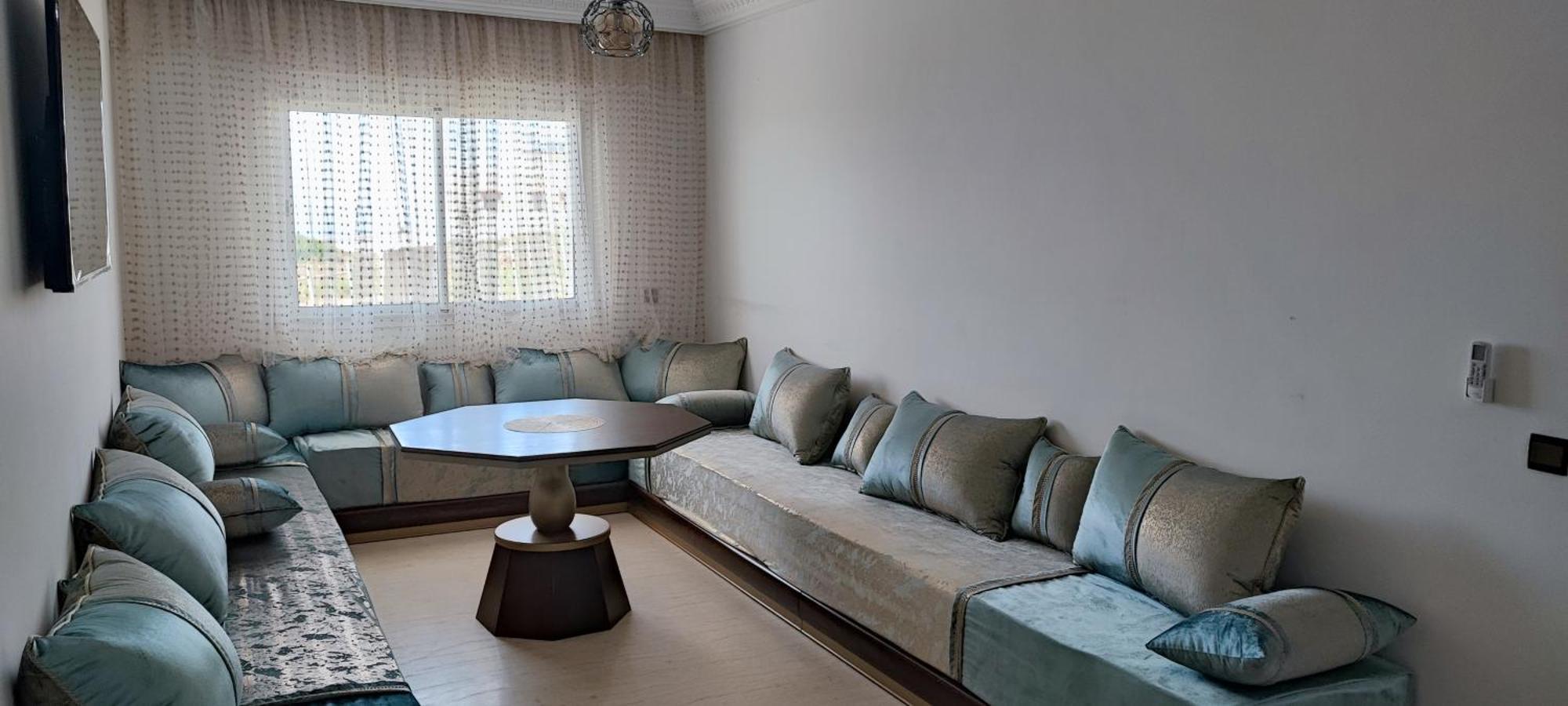 Magnifique Appartement De Standing A Tanger Avec Vue Sur Mer Et Acces Piscine Bagian luar foto
