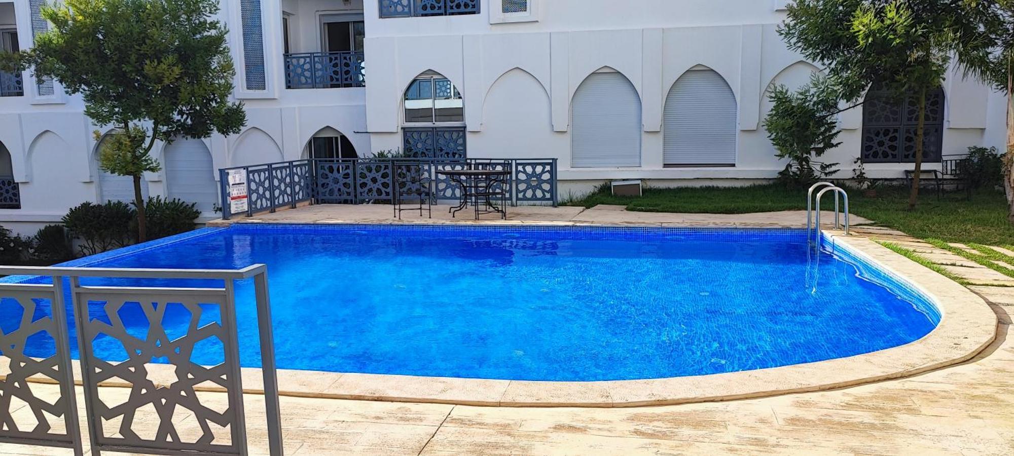 Magnifique Appartement De Standing A Tanger Avec Vue Sur Mer Et Acces Piscine Bagian luar foto